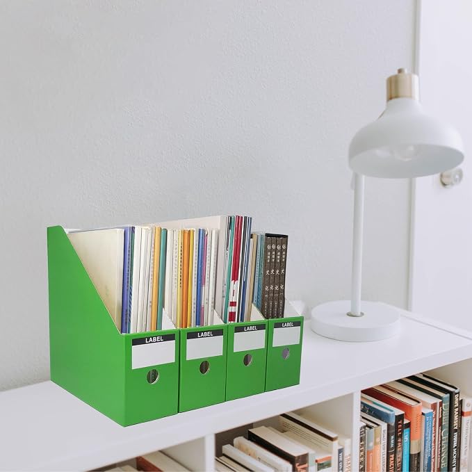 Limitliho 2 Pack Green Magazine Storage Boxes - Image 4