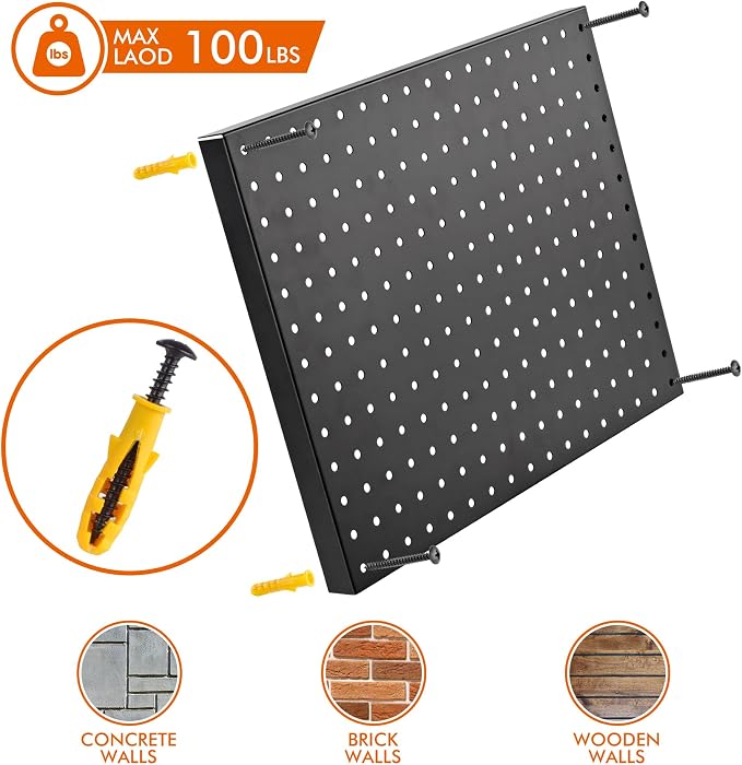 G.CORE Heavy Duty Metal Pegboard Organizer - Image 3