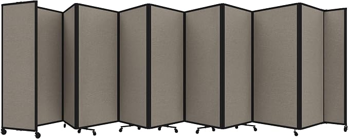 Versare Room Divider 360 Portable Wall Partition | Folding Panels | Large by VERSARE