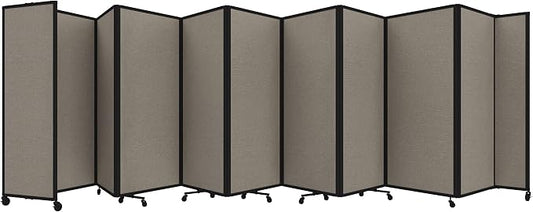 Versare Room Divider 360 Portable Wall Partition | Folding Panels | Large by VERSARE