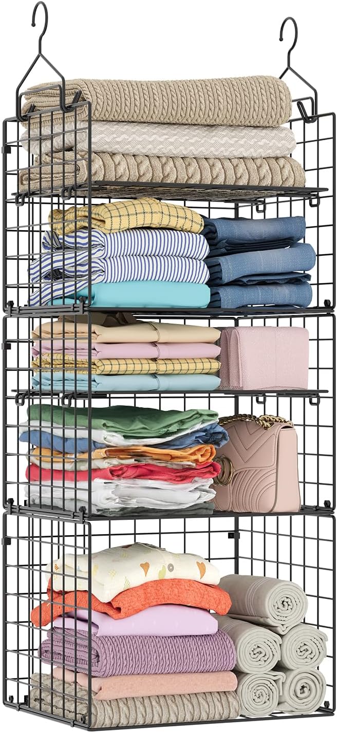 X-cosrack Closet Hanging Organizer Shelves by X-cosrack