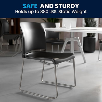 Flash Furniture Hercules Series Contoured Stacking Chairs - Image 10