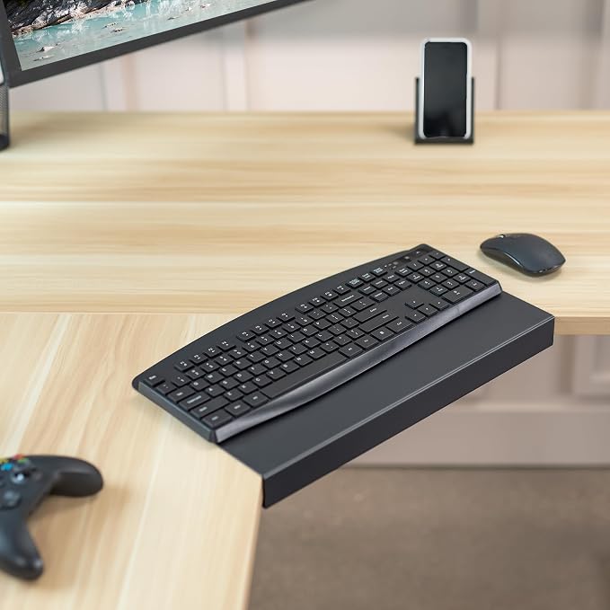 VIVO 17 inch Corner Desk Connector Platform - Image 9