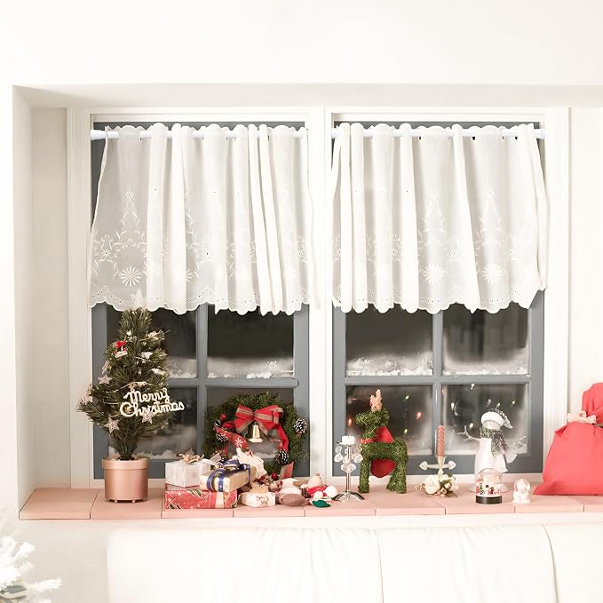 MEXAU White Tension Curtain Rod 16 - Image 5