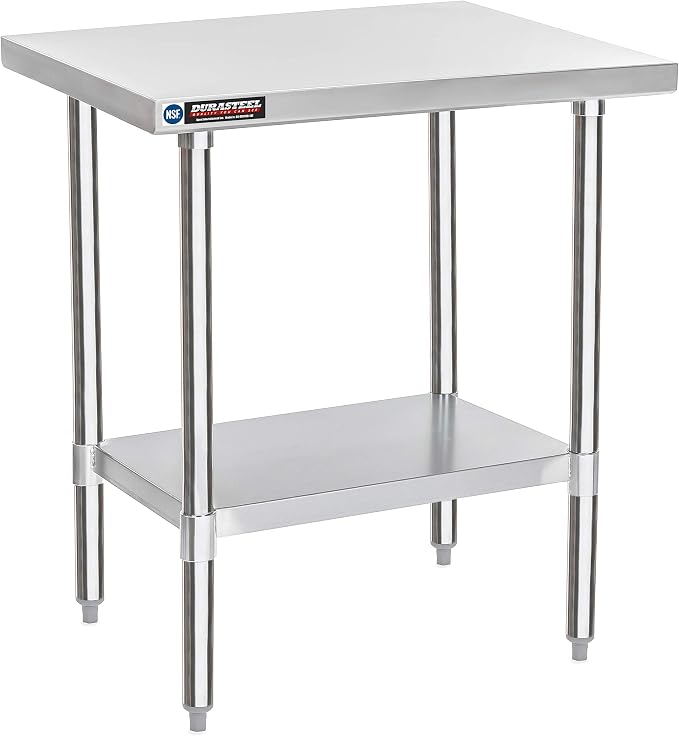 DuraSteel 24x30 Stainless Steel Work Table by DuraSteel
