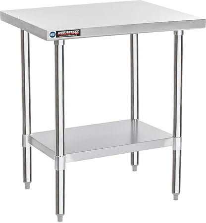 DuraSteel 24x30 Stainless Steel Work Table by DuraSteel