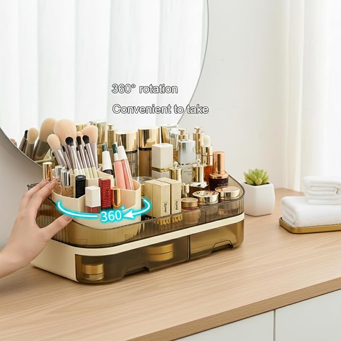 Large Plastic Makeup Organizer - Image 4