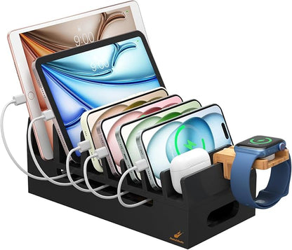 Pezin & Hulin Bamboo Charging Station by Pezin+%26+Hulin