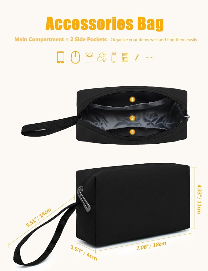 HYZUO 13.3-14 Inch Laptop Sleeve Case Bag - Image 5