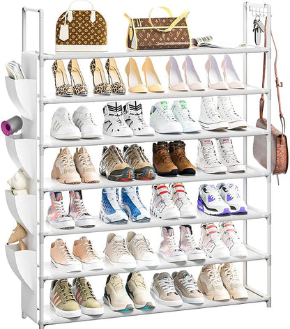OYREL Shoe Rack 7 Tier Tall 28-35Pairs Organizer Storage | Closet Entryway by OYREL