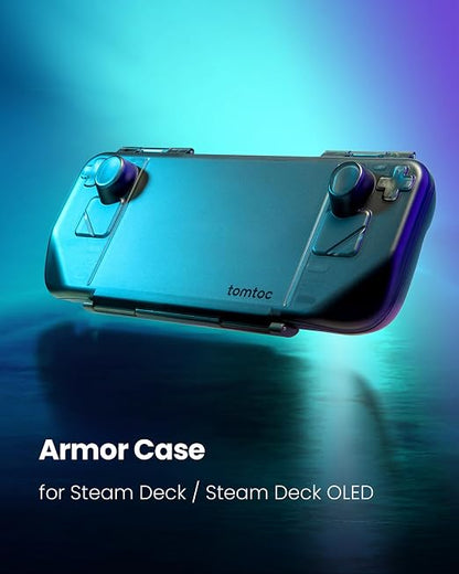 tomtoc Armor Case for Steam Deck/OLED, Steam Deck Hard Shell, Slim Portable - Image 2