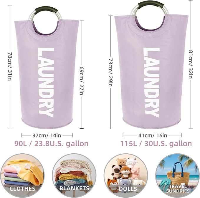 115L Collapsible Laundry Bag - Image 3