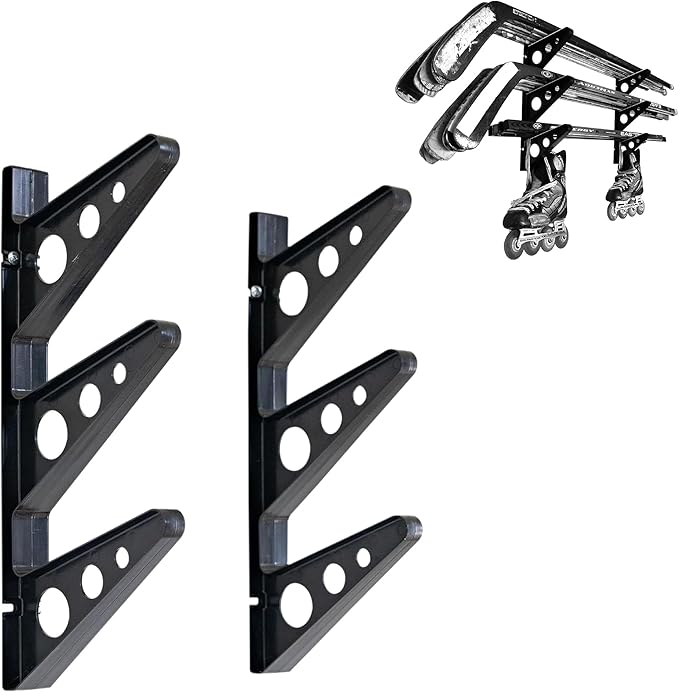 StoreYourBoard Hockey Stick Rack, Wall Mount Garage Storage by StoreYourBoard