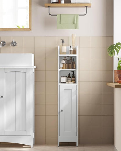 VASAGLE Small Storage Corner Floor Cabinet - Image 8