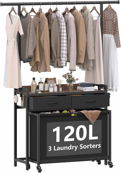 STIKELY Laundry Sorter Hamper by STIKELY