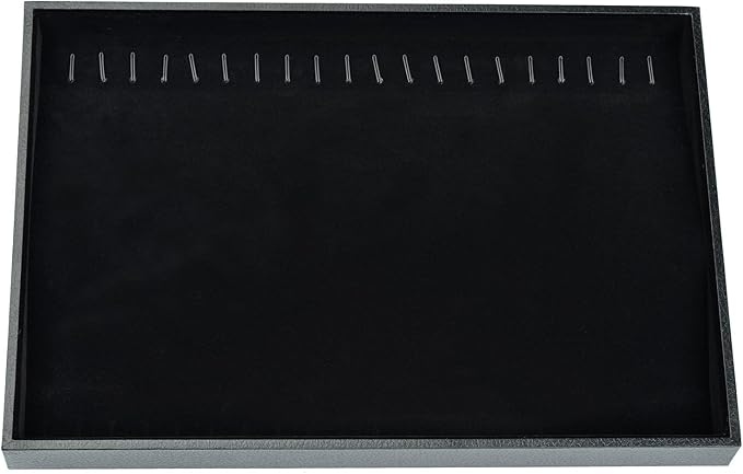 Stratalife 20 Hooks Necklace Organizer Tray, Stackable Jewelry Organizer - Image 6