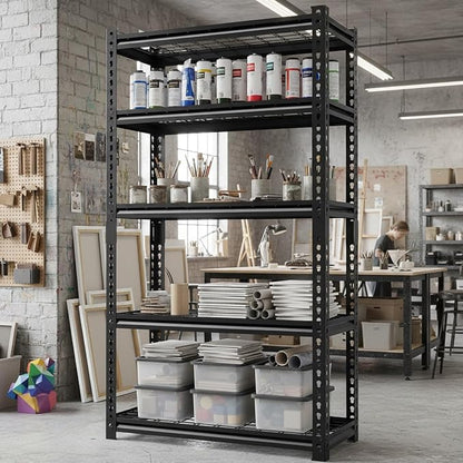 Standing Shelf Units Heavy Duty Storage Rack Industrial Wire Mesh Shelving by DarubtesForanideallife