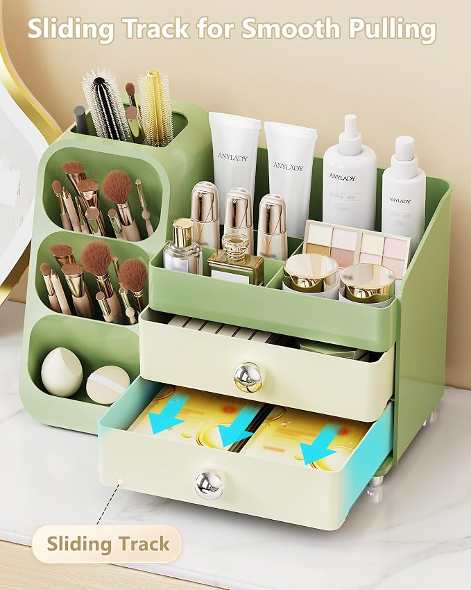 Makeup Organizer with Drawers, Skincare Organizer, Storage Box Cosmetic Display - Image 5