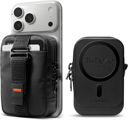 Spigen for MagSafe Wallet Magnetic Pouch Organizer RFID Blocking EDC SSD Card by Spigen