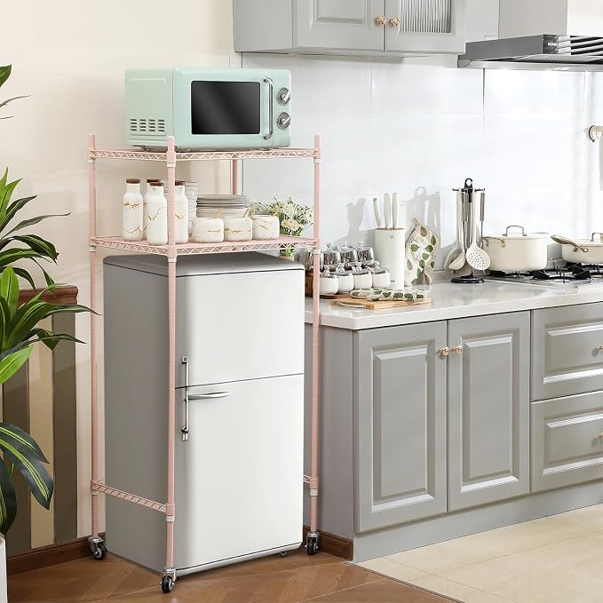 Tandefio 2 Tier Mini Fridge Stand - Image 2