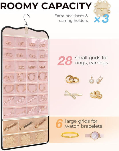 BAGSMART Hanging Jewelry Organizer Storage - Image 2
