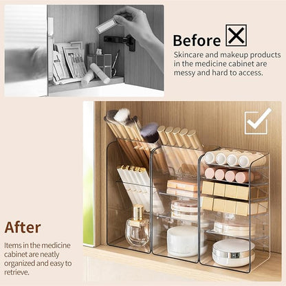 PAVSTINE 3-Pack Medicine Cabinet Organizer, - Image 6