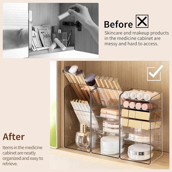 PAVSTINE 2-Pack Medicine Cabinet Organizer - Image 6