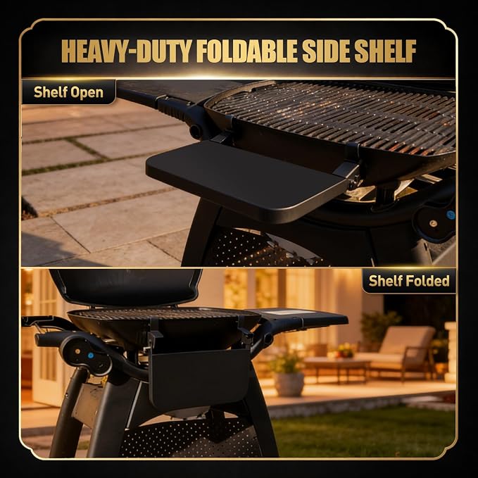 QuliMetal Folding Front Shelf Table Compatible - Image 4