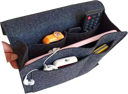 Bedside Caddy, Felt Bed Side Caddy Organizer - Image 7