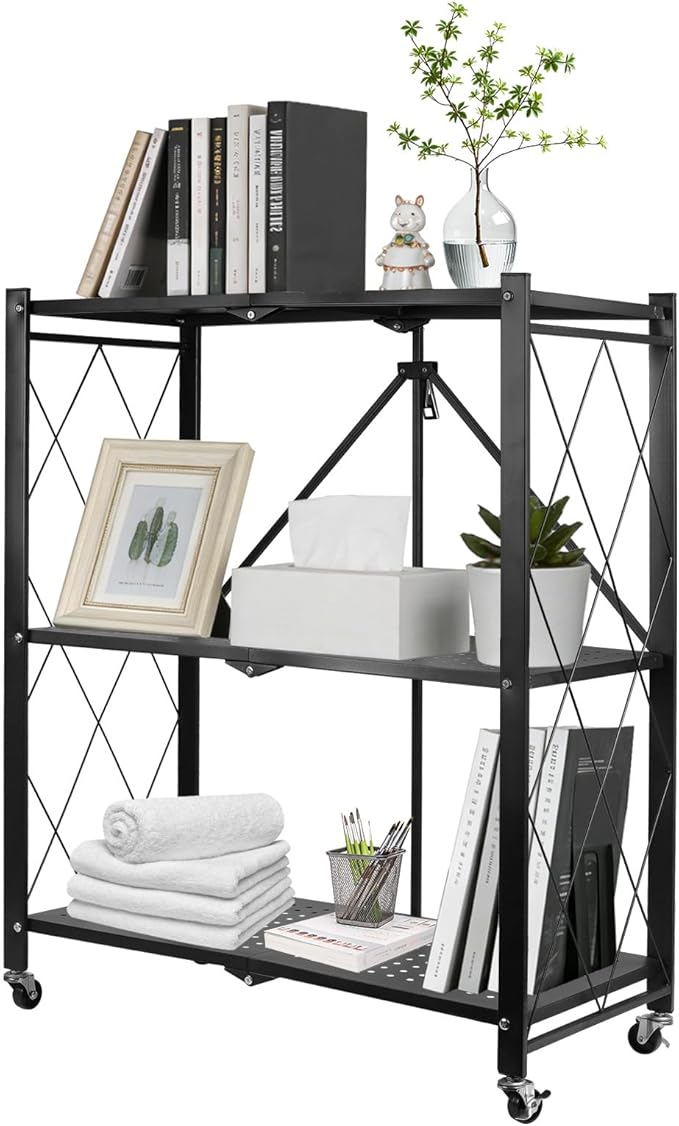 3-Tier Foldable Storage Shelf by CooFel