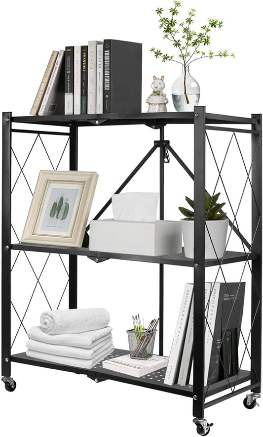 3-Tier Foldable Storage Shelf by CooFel