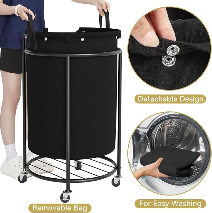 Chrislley 160L Double Laundry Hamper - Image 5