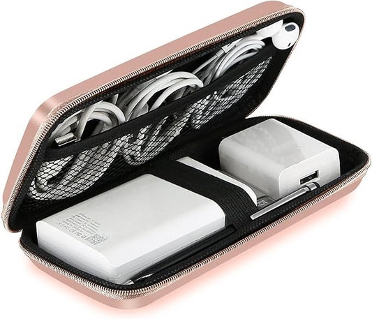iMangoo Travel Essential Electronics Organizer Pouch Charger Case, Shockproof by iMangoo