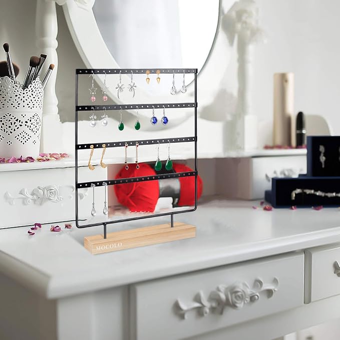 Mocolo Earring Holder Stand, Earring Organizer Display Holder Stand - Image 5