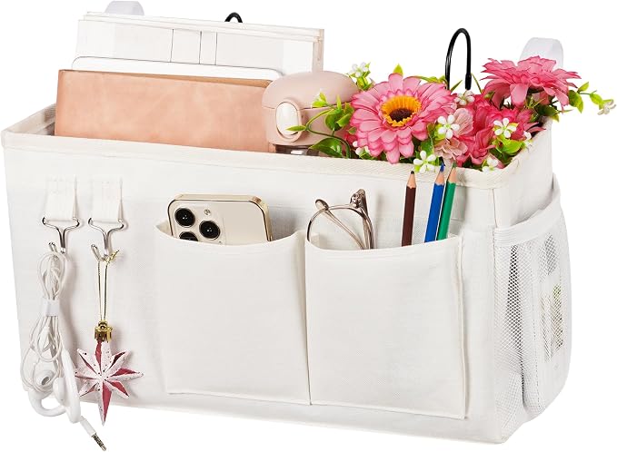 Lilithye Bedside Caddy Bedside Organizer Bedside Storage Caddy by Lilithye