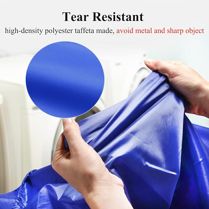 OTraki 2Pack Laundry Bag 28x45 inch Drawstring Laundry Basket Hamper Line Bag - Image 2