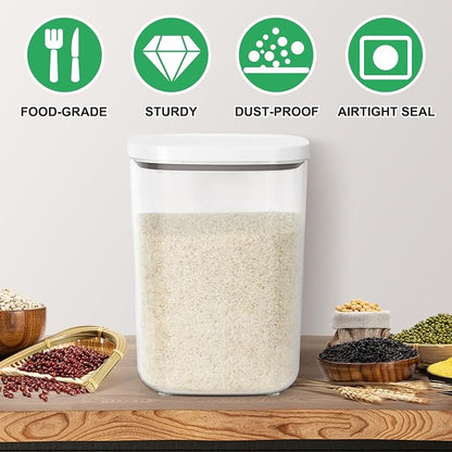 TBMax Large Flour Storage Container 10.56 Qt, 20 Lbs Rice Container - Image 6