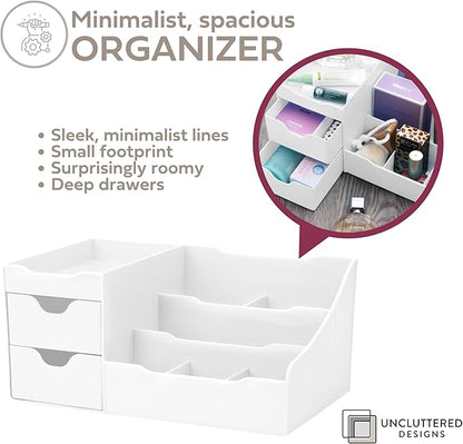 Uncluttered Designs Large Makeup Organizer - Image 4