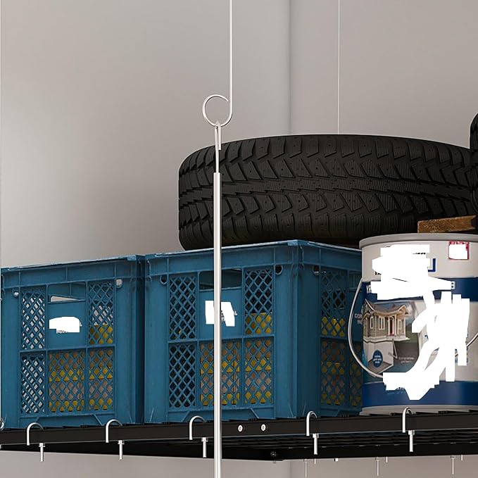 4x8 FT Overhead Garage Storage Rack - Image 7