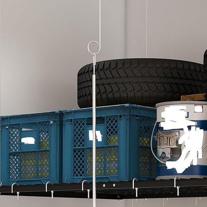 4x8 FT Overhead Garage Storage Rack - Image 7