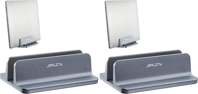 JARLINK Vertical Laptop Stand, Aluminum Laptop Holder Desktop Stand by JARLINK
