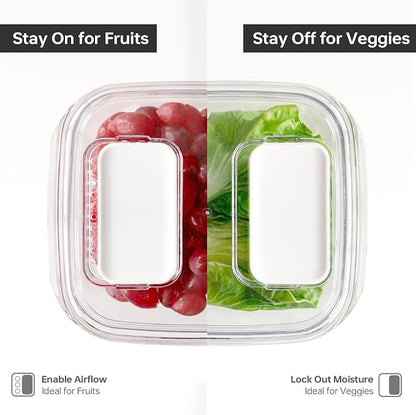 Felli Duo Fresh Veggie Keeper for Fridge - Image 7