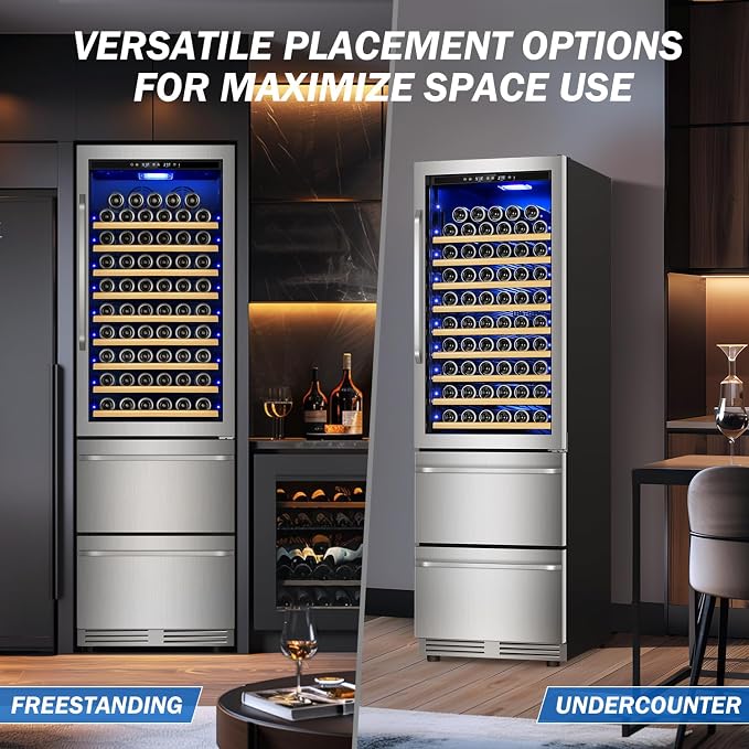 24 Inch Wide Wine and Beverage Refrigerator - Image 9