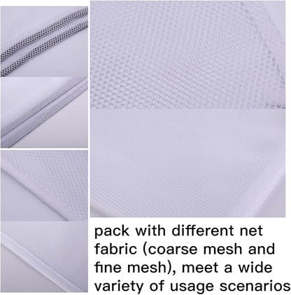 Kimmama Heavy Duty Coarse Mesh Drawstring Laundry Bag, 24x36" | Mesh Laundry Bag - Image 5