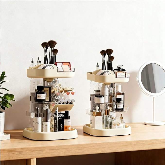 360 Spinning Rotating Makeup Organizer - Image 7