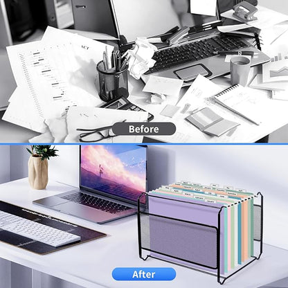 10 Pack Hanging File Folders, Letter Size - Image 6