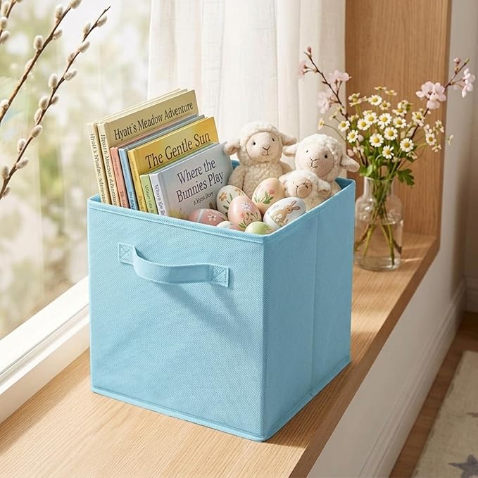 Shellkingdom Storage Bins, Foldable Fabric Storage Cubes And Cloth Storage - Image 7