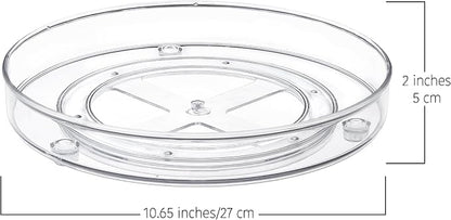 primebox 10.5" Lazy Susan Organizer. 360 Degree Rotating Turntable - Image 3