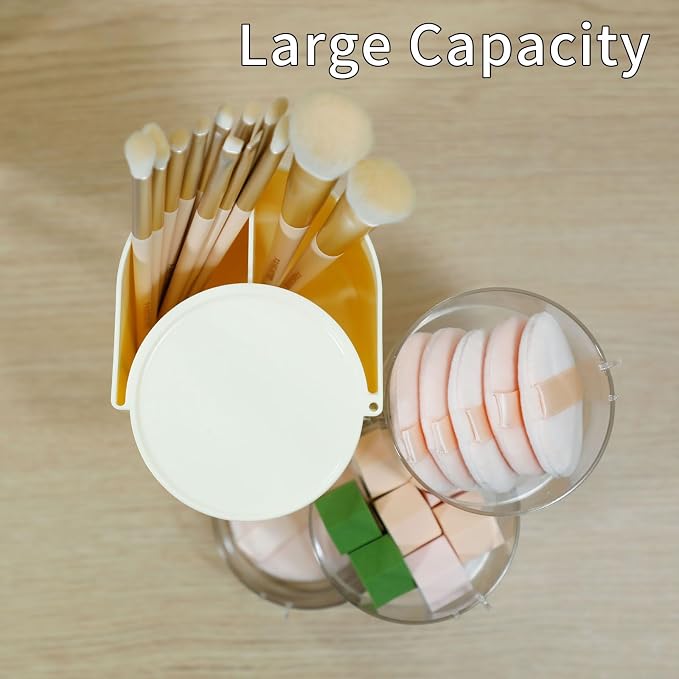 FABROK 3-Layer Clear Hair Accessories Organizer - Image 3