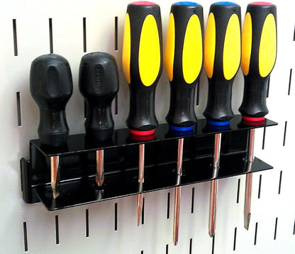Wall Control KT-400-WRK B Slotted Tool Board Workstation Accessory Kit - Image 4